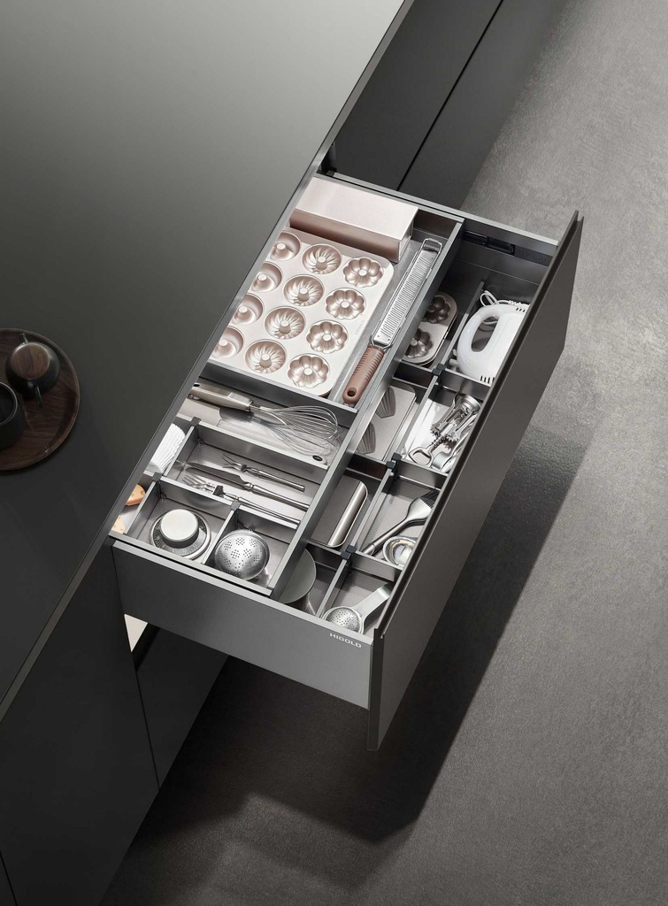 Drawer サキソニージレ36サイズ Aluminum Magic Drawer - Shearer 4.0 - With inner drawer & divider